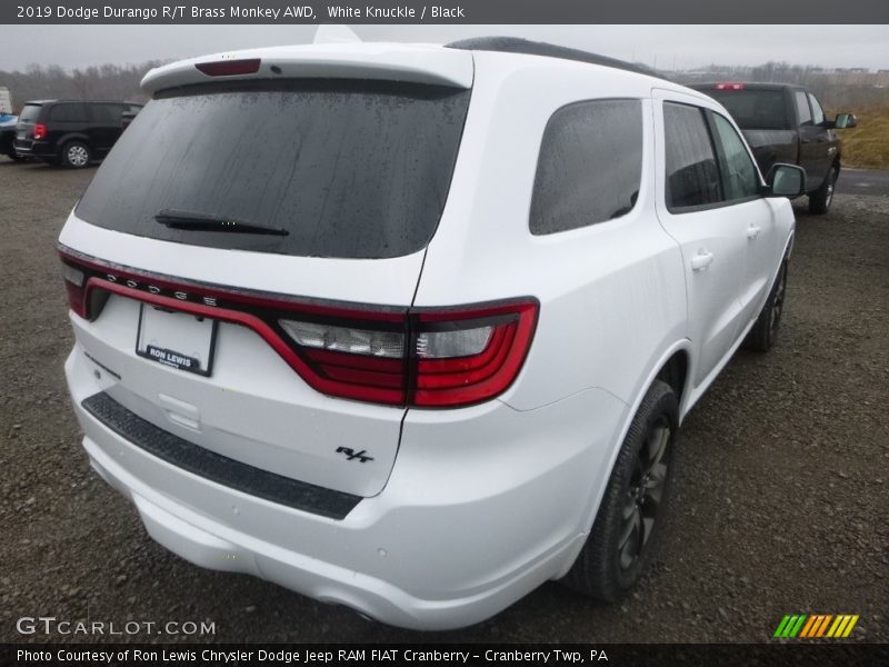 White Knuckle / Black 2019 Dodge Durango R/T Brass Monkey AWD