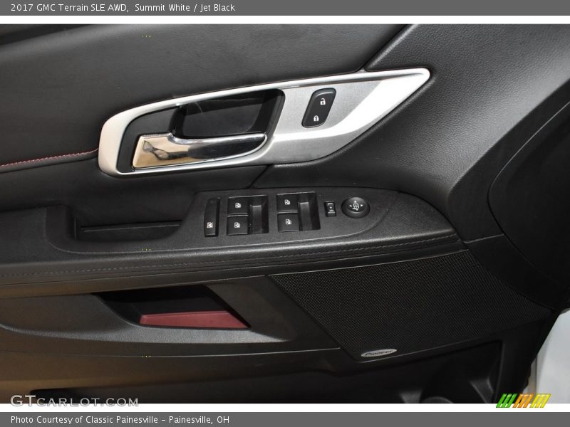 Summit White / Jet Black 2017 GMC Terrain SLE AWD
