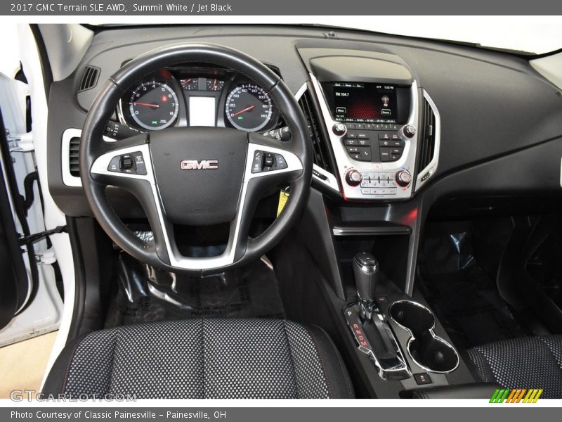 Summit White / Jet Black 2017 GMC Terrain SLE AWD
