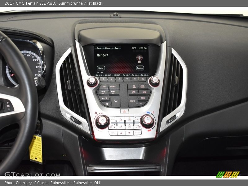Summit White / Jet Black 2017 GMC Terrain SLE AWD