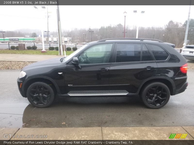 Jet Black / Black 2008 BMW X5 3.0si