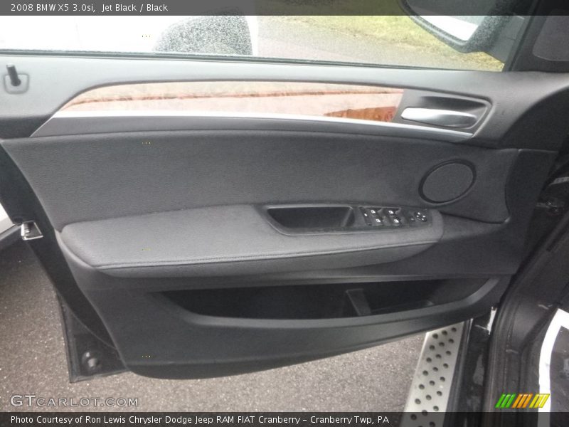 Jet Black / Black 2008 BMW X5 3.0si