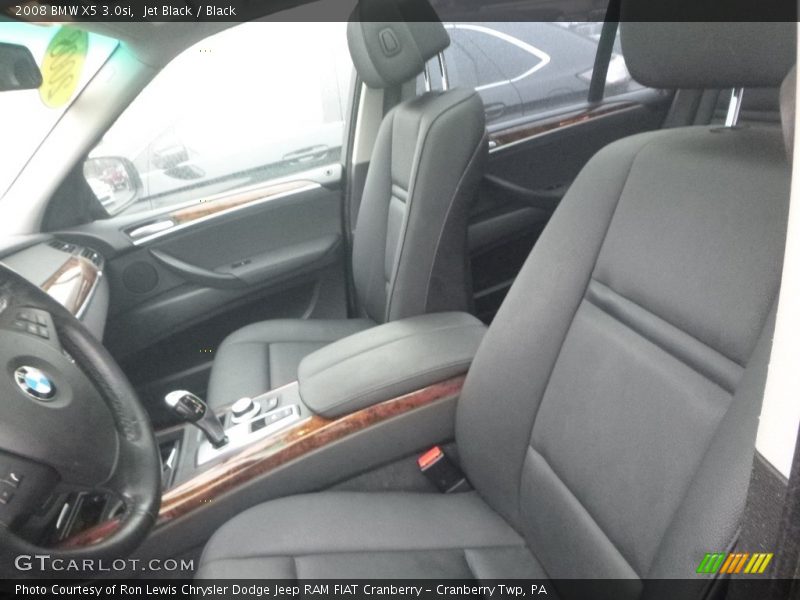 Jet Black / Black 2008 BMW X5 3.0si