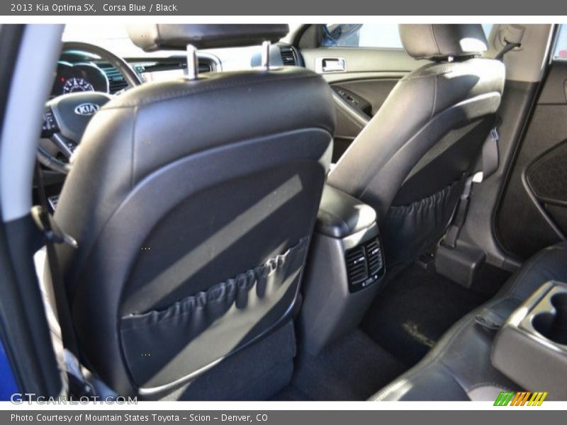 Corsa Blue / Black 2013 Kia Optima SX
