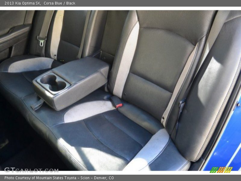 Corsa Blue / Black 2013 Kia Optima SX