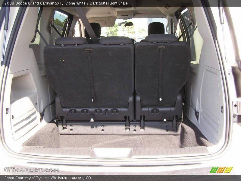 Stone White / Dark Slate/Light Shale 2008 Dodge Grand Caravan SXT