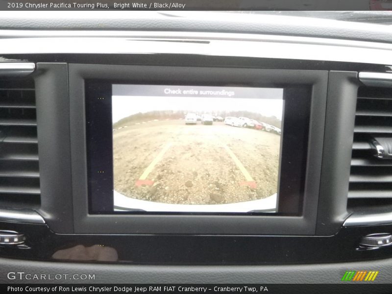 Bright White / Black/Alloy 2019 Chrysler Pacifica Touring Plus
