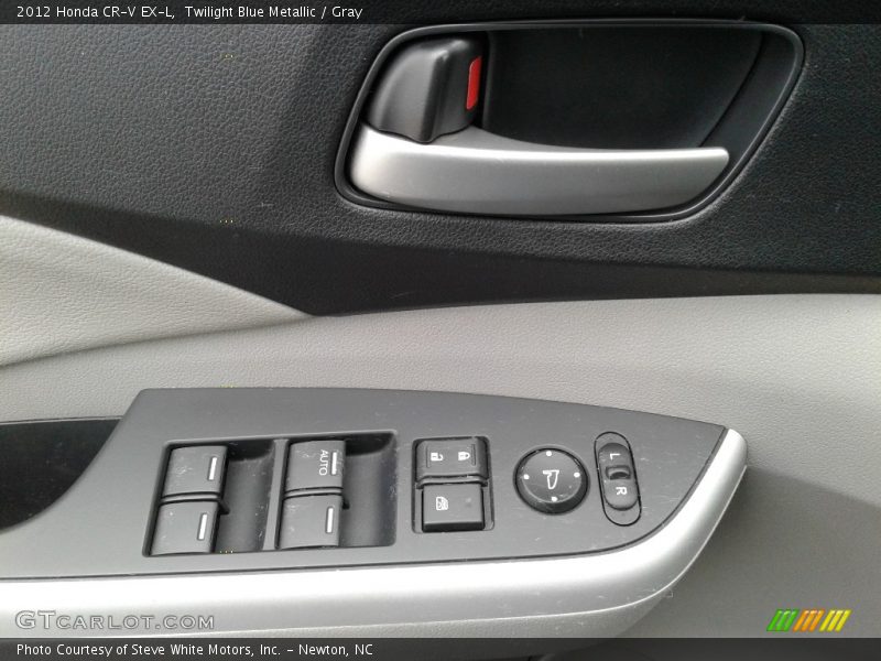 Twilight Blue Metallic / Gray 2012 Honda CR-V EX-L