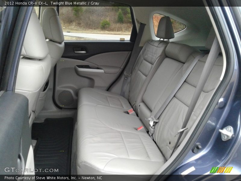 Twilight Blue Metallic / Gray 2012 Honda CR-V EX-L