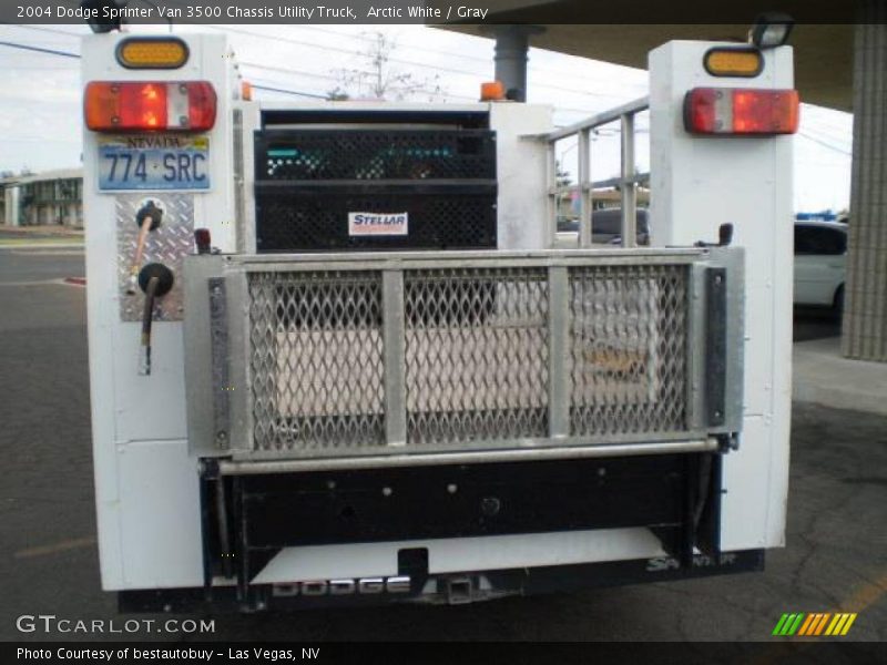 Arctic White / Gray 2004 Dodge Sprinter Van 3500 Chassis Utility Truck