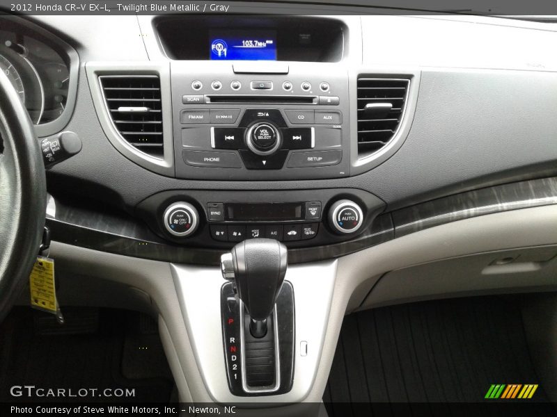 Twilight Blue Metallic / Gray 2012 Honda CR-V EX-L