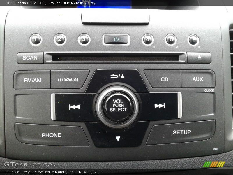Twilight Blue Metallic / Gray 2012 Honda CR-V EX-L