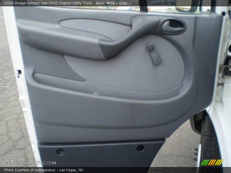 Arctic White / Gray 2004 Dodge Sprinter Van 3500 Chassis Utility Truck