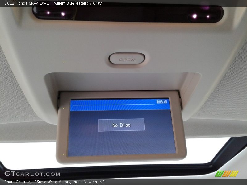 Twilight Blue Metallic / Gray 2012 Honda CR-V EX-L