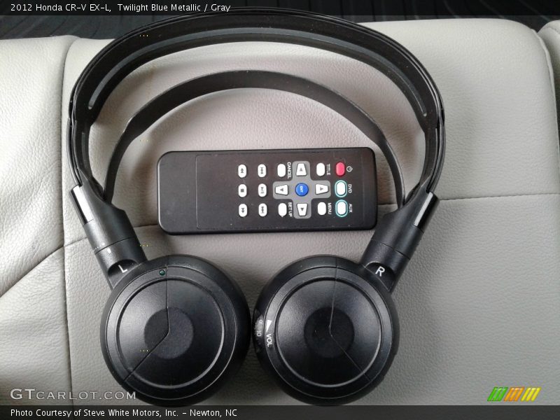 Twilight Blue Metallic / Gray 2012 Honda CR-V EX-L