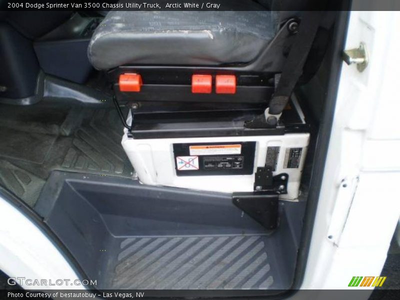 Arctic White / Gray 2004 Dodge Sprinter Van 3500 Chassis Utility Truck