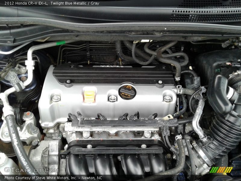 Twilight Blue Metallic / Gray 2012 Honda CR-V EX-L