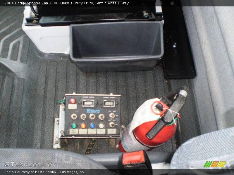 Arctic White / Gray 2004 Dodge Sprinter Van 3500 Chassis Utility Truck