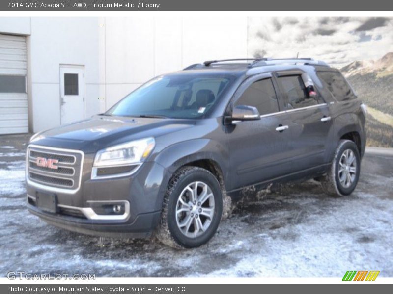 Iridium Metallic / Ebony 2014 GMC Acadia SLT AWD