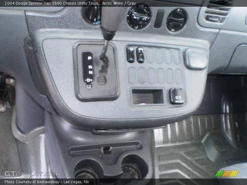 Arctic White / Gray 2004 Dodge Sprinter Van 3500 Chassis Utility Truck
