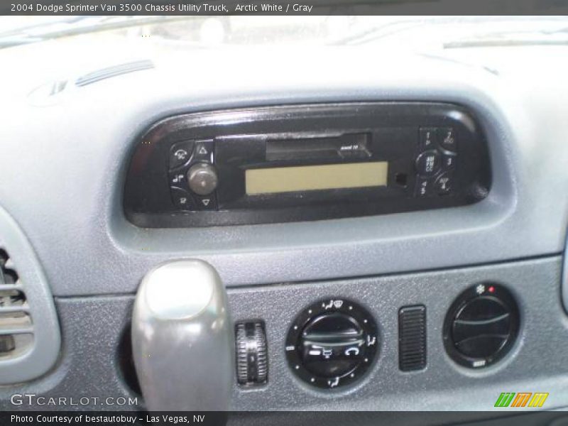 Arctic White / Gray 2004 Dodge Sprinter Van 3500 Chassis Utility Truck