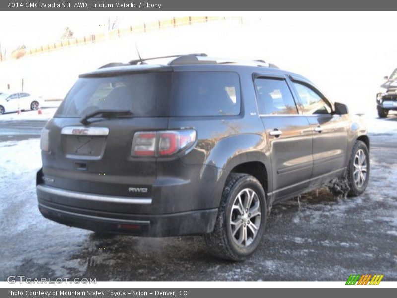 Iridium Metallic / Ebony 2014 GMC Acadia SLT AWD