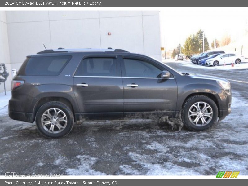 Iridium Metallic / Ebony 2014 GMC Acadia SLT AWD