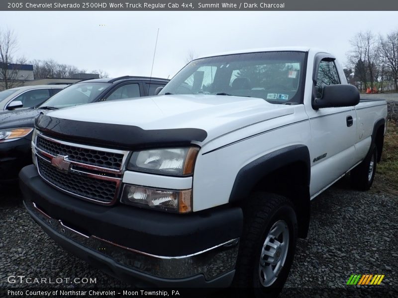 Summit White / Dark Charcoal 2005 Chevrolet Silverado 2500HD Work Truck Regular Cab 4x4
