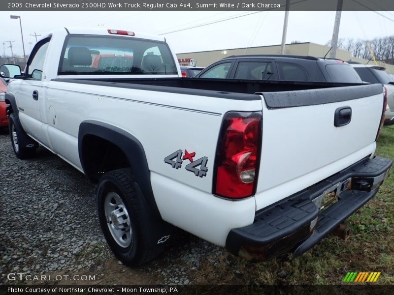 Summit White / Dark Charcoal 2005 Chevrolet Silverado 2500HD Work Truck Regular Cab 4x4