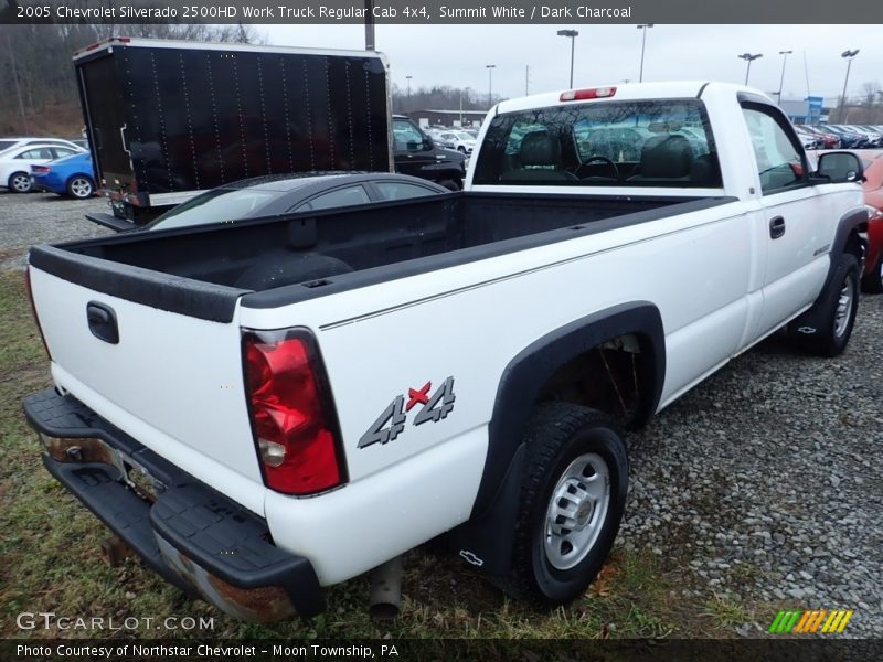 Summit White / Dark Charcoal 2005 Chevrolet Silverado 2500HD Work Truck Regular Cab 4x4