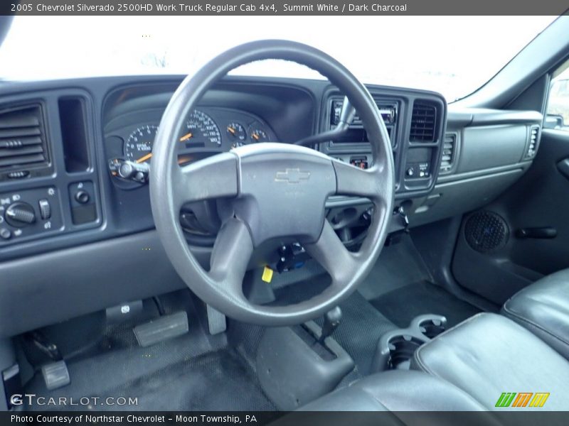 Summit White / Dark Charcoal 2005 Chevrolet Silverado 2500HD Work Truck Regular Cab 4x4