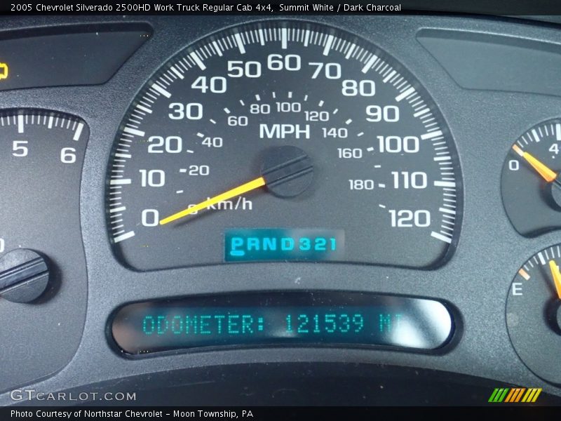 Summit White / Dark Charcoal 2005 Chevrolet Silverado 2500HD Work Truck Regular Cab 4x4