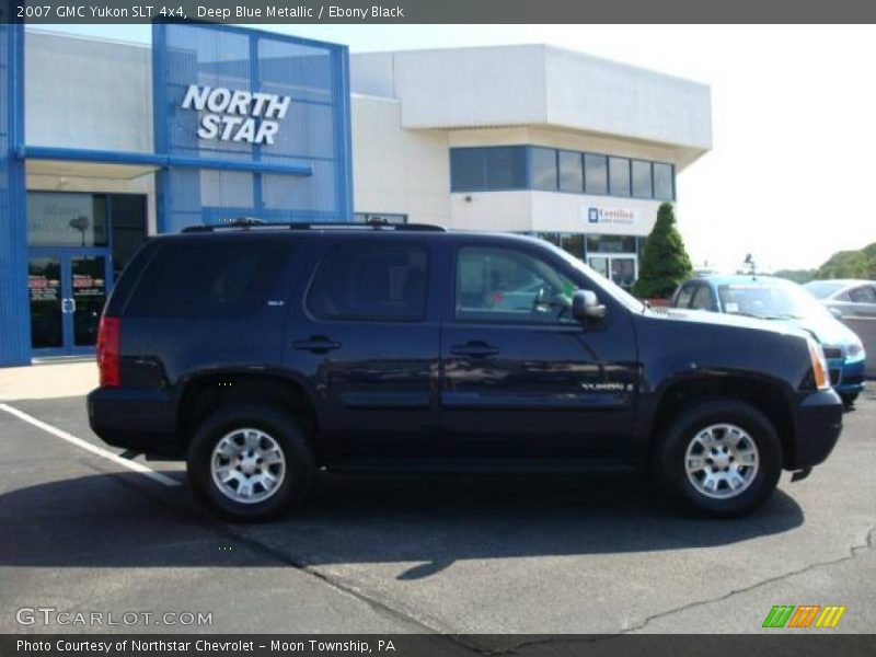 Deep Blue Metallic / Ebony Black 2007 GMC Yukon SLT 4x4