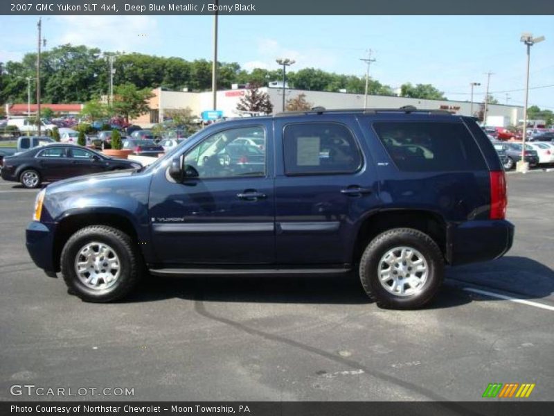 Deep Blue Metallic / Ebony Black 2007 GMC Yukon SLT 4x4