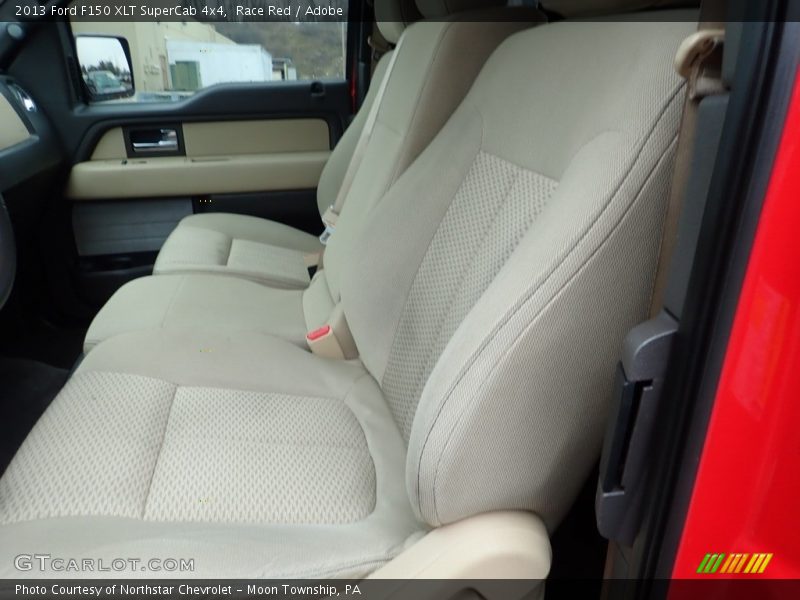 Race Red / Adobe 2013 Ford F150 XLT SuperCab 4x4