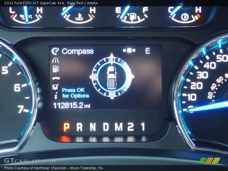 Race Red / Adobe 2013 Ford F150 XLT SuperCab 4x4