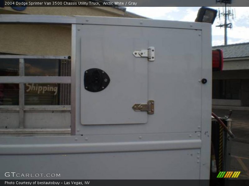 Arctic White / Gray 2004 Dodge Sprinter Van 3500 Chassis Utility Truck