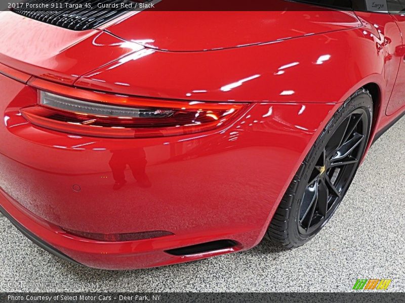 Guards Red / Black 2017 Porsche 911 Targa 4S