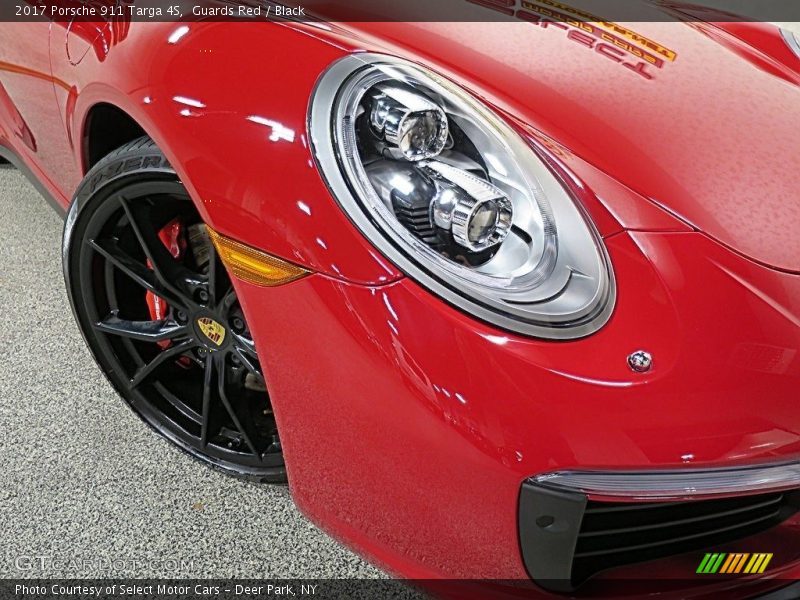 Guards Red / Black 2017 Porsche 911 Targa 4S