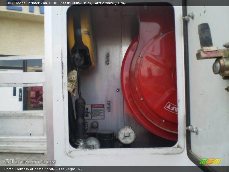 Arctic White / Gray 2004 Dodge Sprinter Van 3500 Chassis Utility Truck