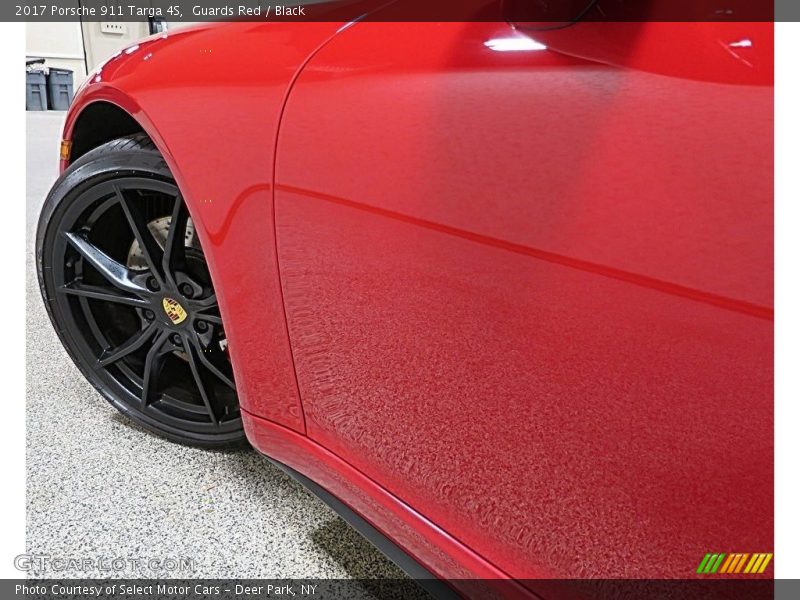 Guards Red / Black 2017 Porsche 911 Targa 4S