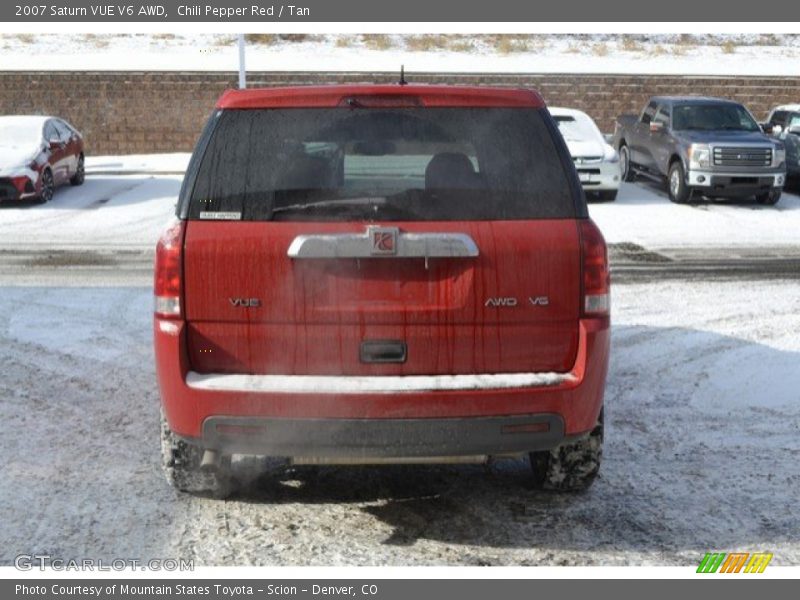 Chili Pepper Red / Tan 2007 Saturn VUE V6 AWD