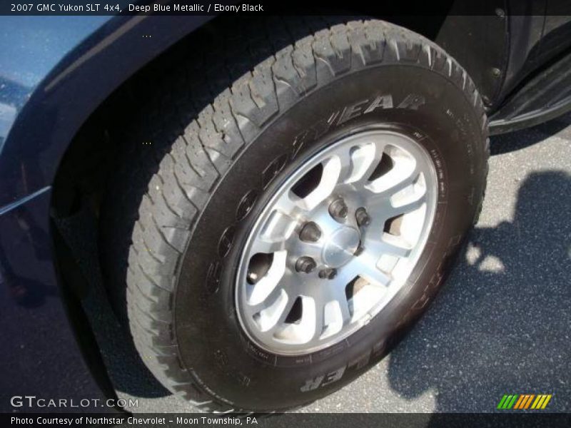 Deep Blue Metallic / Ebony Black 2007 GMC Yukon SLT 4x4