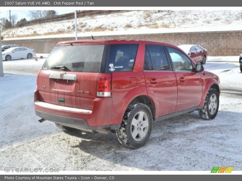 Chili Pepper Red / Tan 2007 Saturn VUE V6 AWD