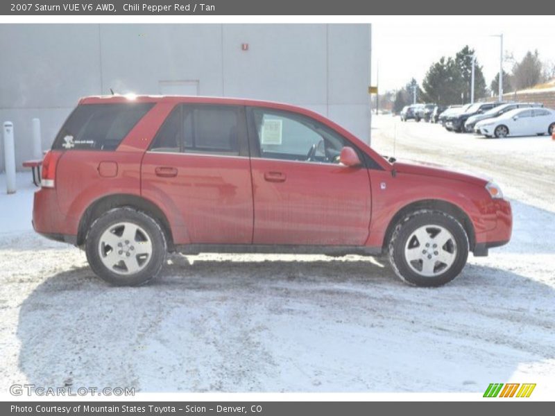 Chili Pepper Red / Tan 2007 Saturn VUE V6 AWD