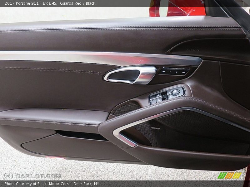 Guards Red / Black 2017 Porsche 911 Targa 4S