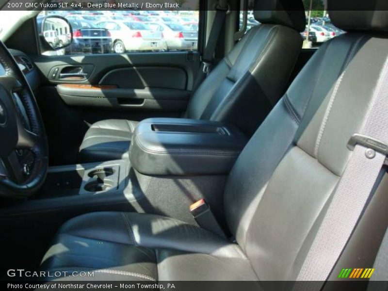 Deep Blue Metallic / Ebony Black 2007 GMC Yukon SLT 4x4