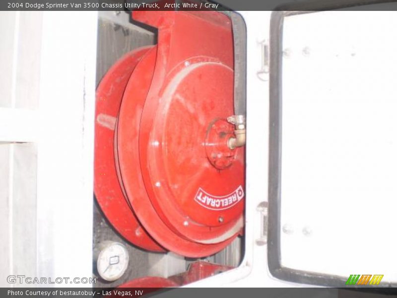 Arctic White / Gray 2004 Dodge Sprinter Van 3500 Chassis Utility Truck