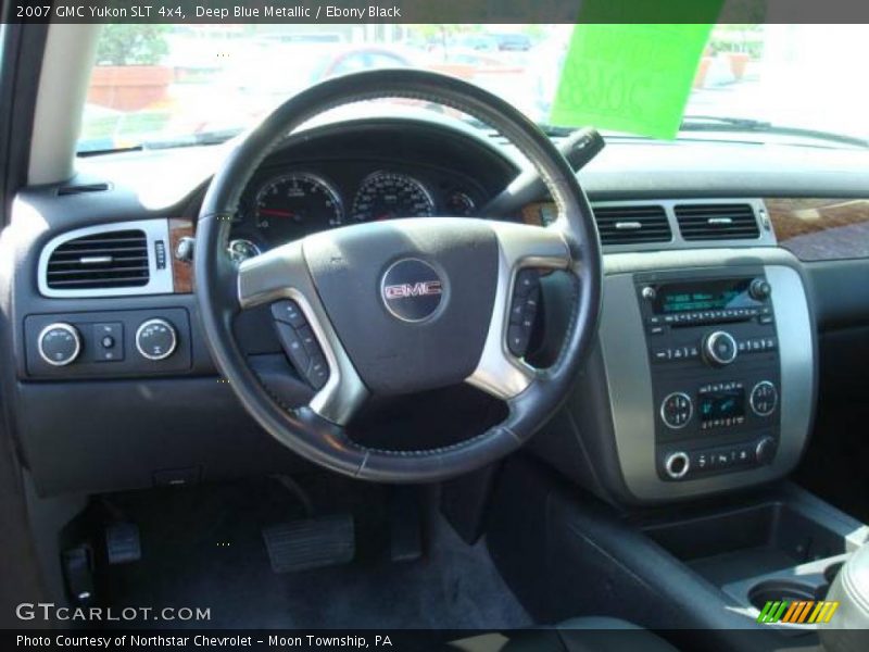 Deep Blue Metallic / Ebony Black 2007 GMC Yukon SLT 4x4