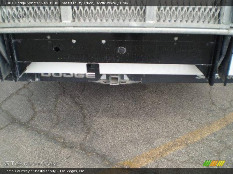 Arctic White / Gray 2004 Dodge Sprinter Van 3500 Chassis Utility Truck
